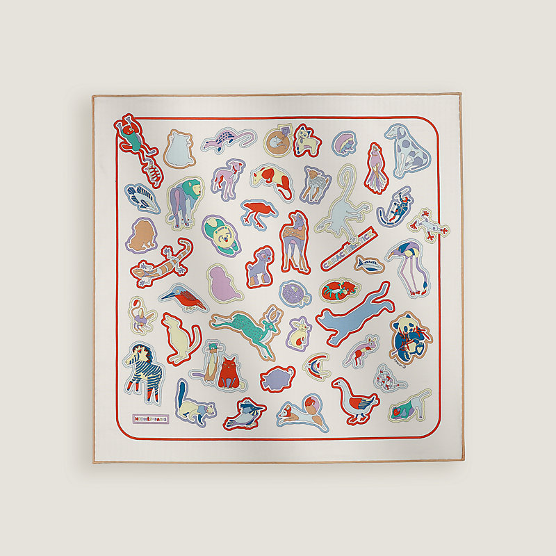 Caracteristick Detail scarf 45 | Hermès Singapore